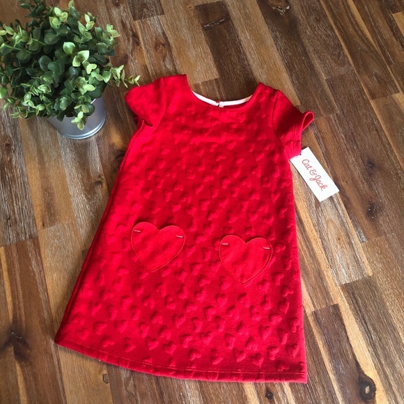 Cat & Jack Other - NWT! Cat & Jack Girls Valentine’s Dress. Size 2T.